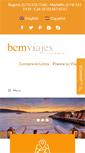 Mobile Screenshot of bcmviajes.com
